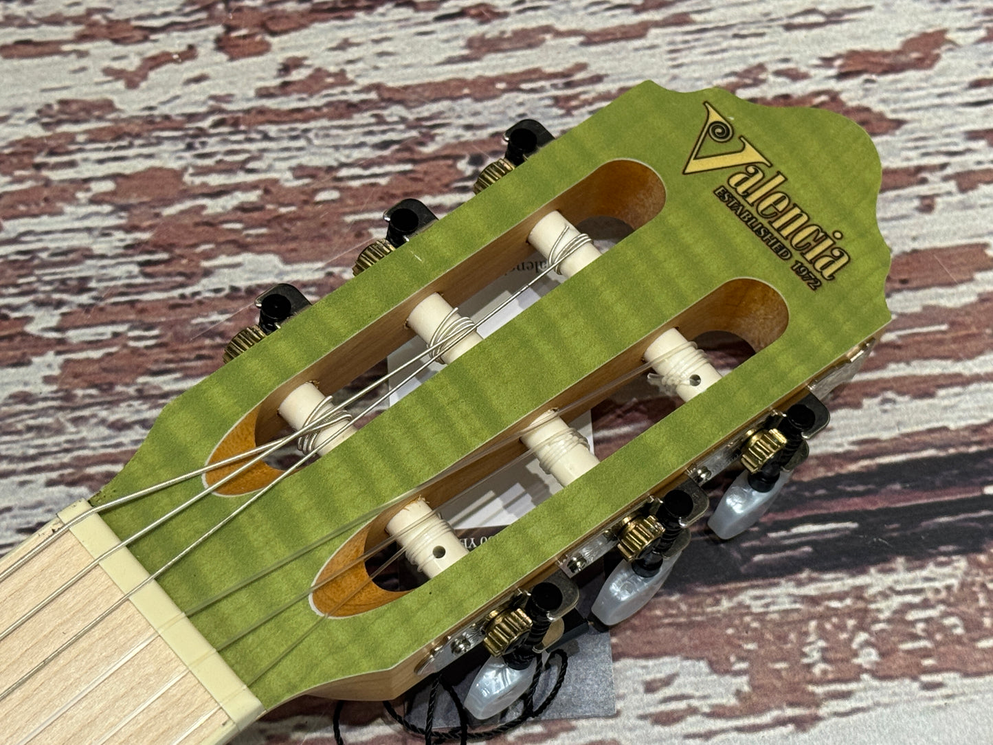 Valencia 4/4 full size classical - Green
