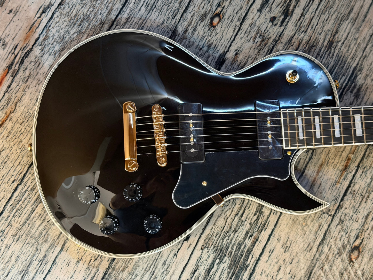 Cort CR-270 P90 Custom - Piano black