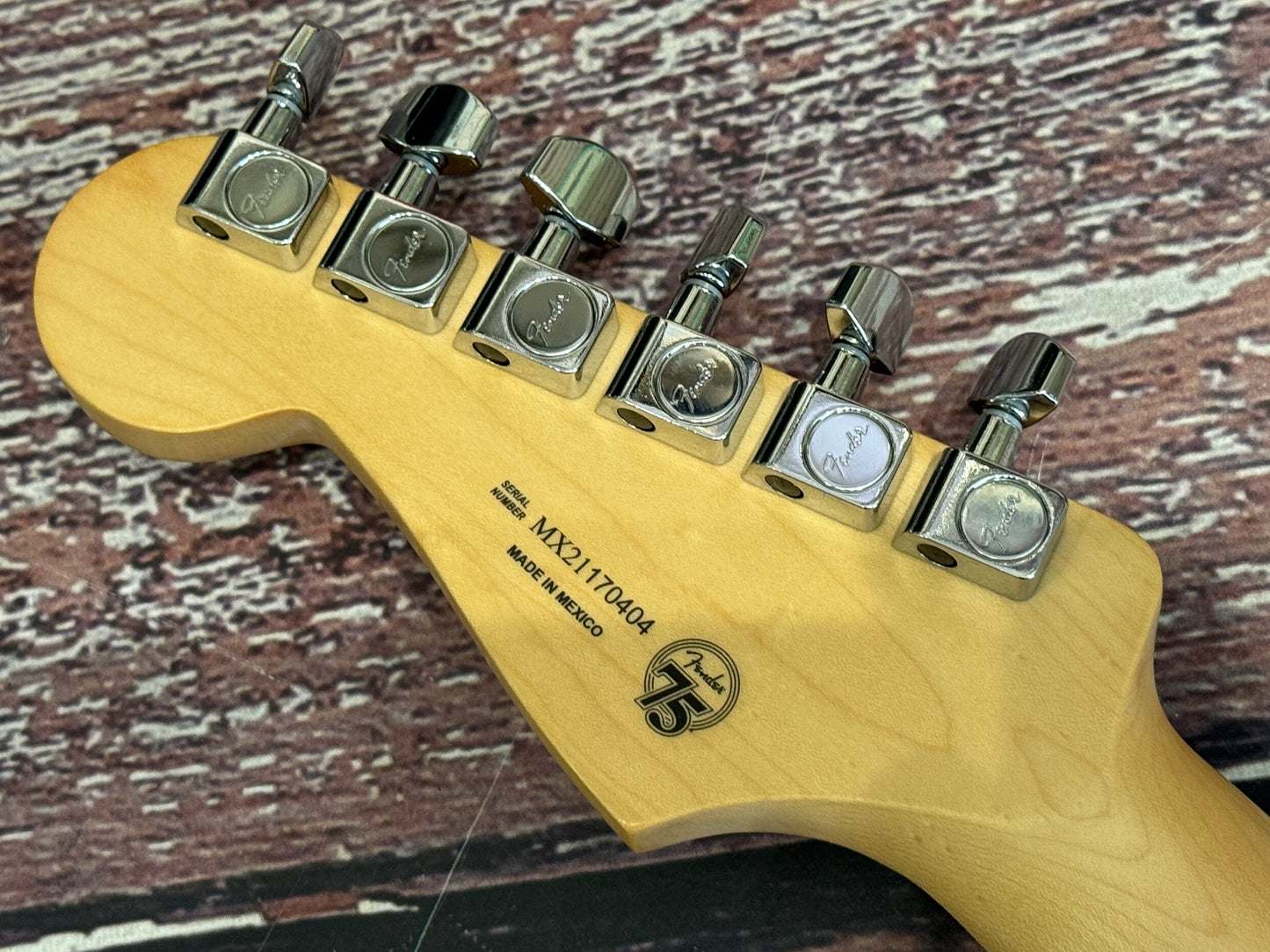 Fender Standard Stratocaster 75th anniversary Mexican made