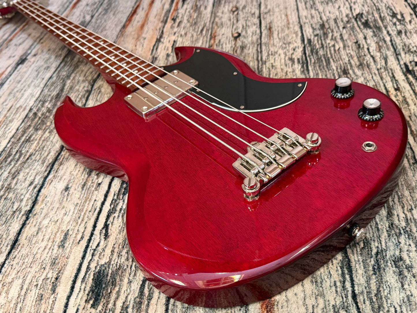 Epiphone EB0 "SG" Bass - Cherry