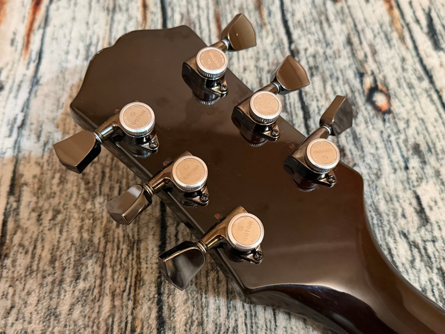 Epiphone ES335 Blueberry burst