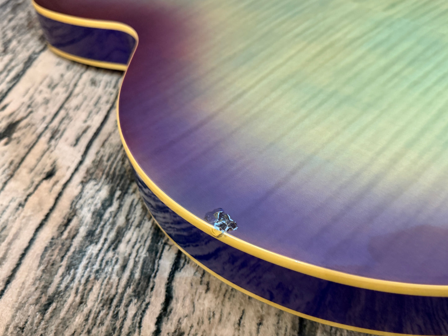 Epiphone ES335 Blueberry burst