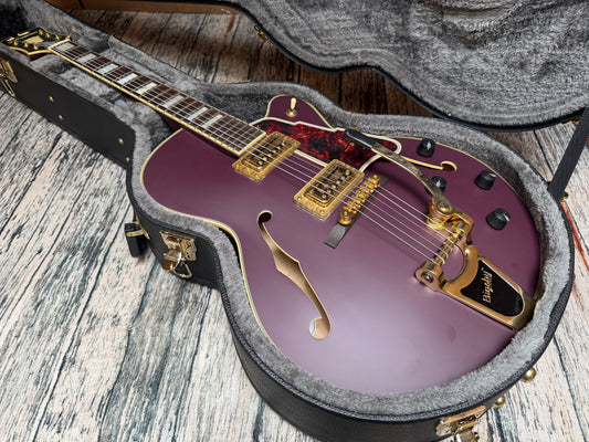 D'angelico Deluxe 175 Matte Plum - Korean