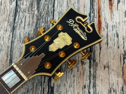 D'angelico Deluxe 175 Matte Plum - Korean