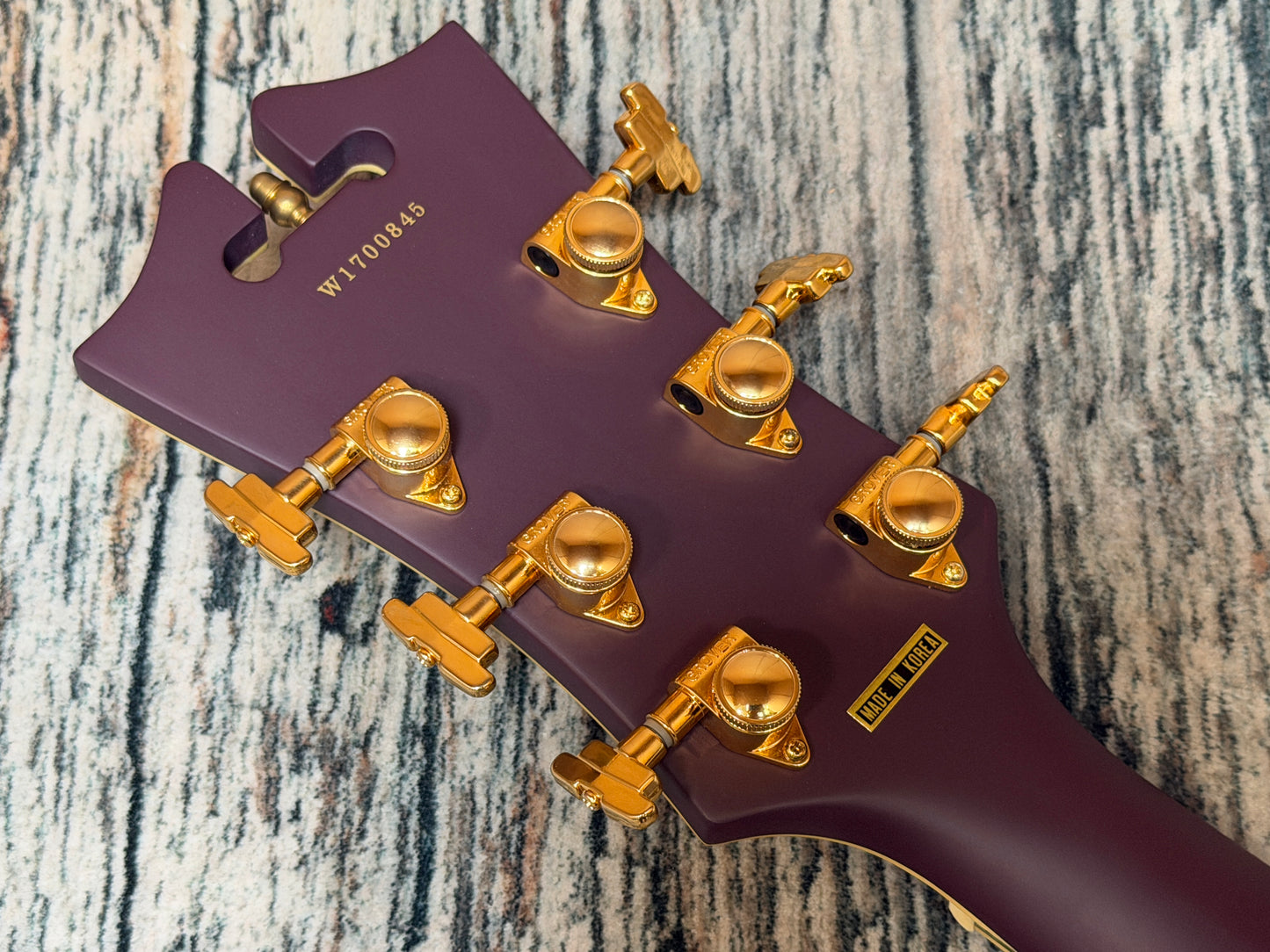 D'angelico Deluxe 175 Matte Plum - Korean