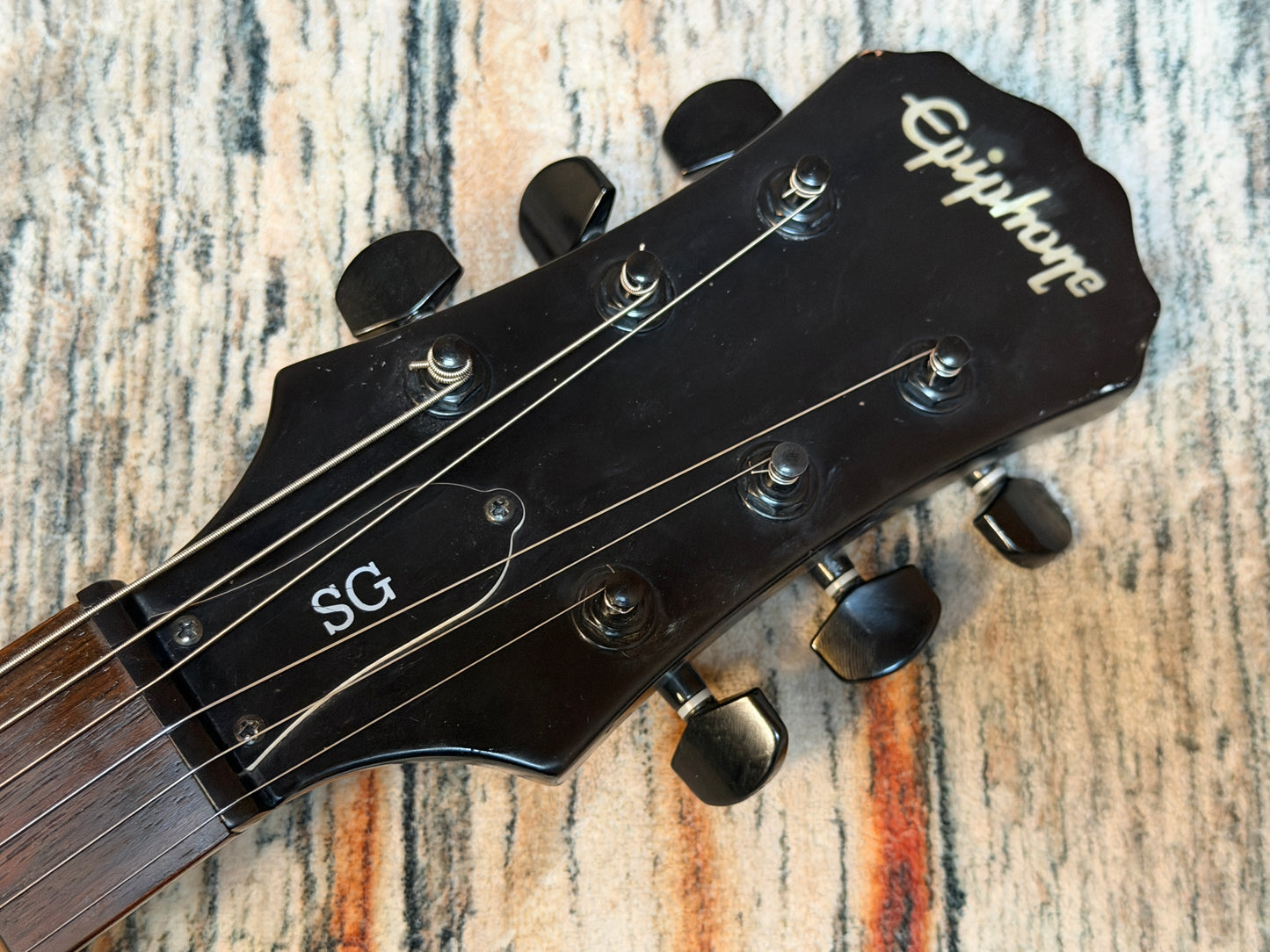 Epiphone SG - SG310 - All black mod!