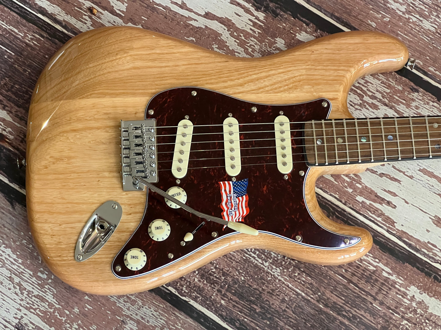 SALE SX USA Swamp Ash ST Style Natural