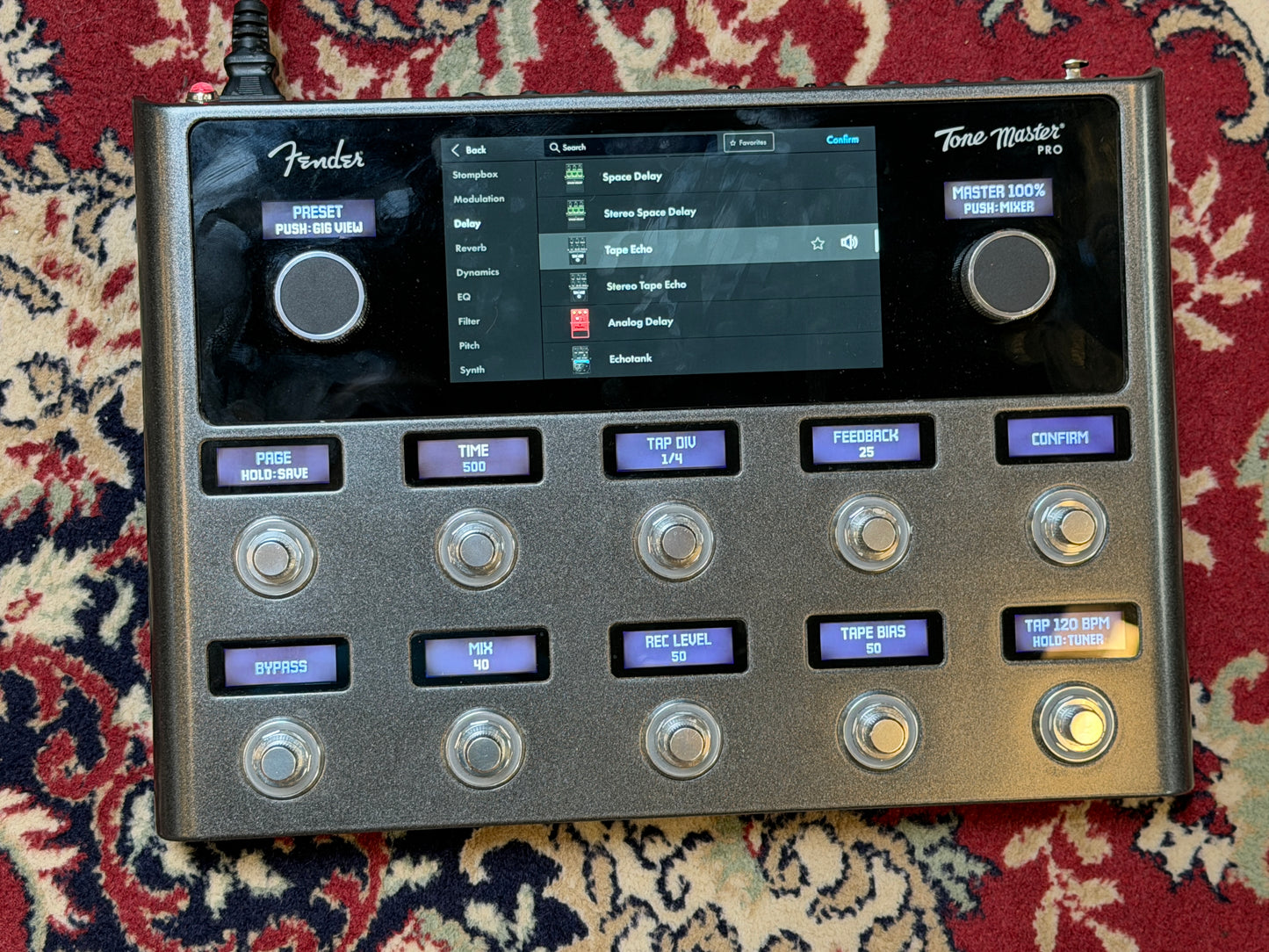 Fender Tone Master Pro Multi-Effects Guitar Workstation