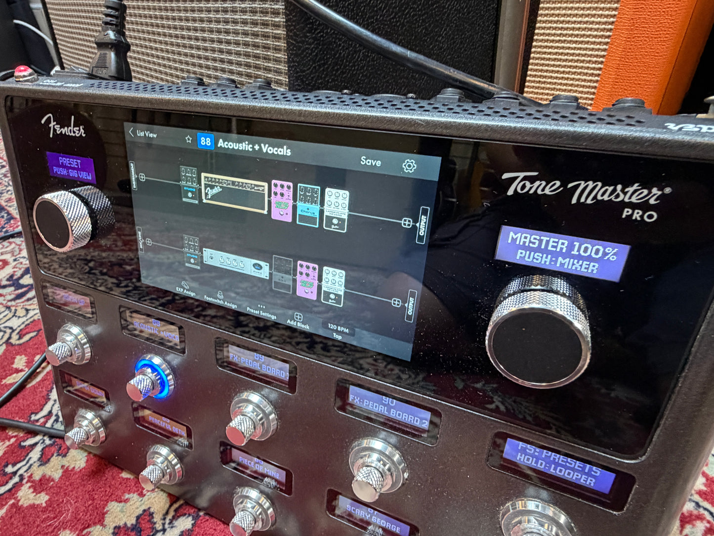 Fender Tone Master Pro Multi-Effects Guitar Workstation