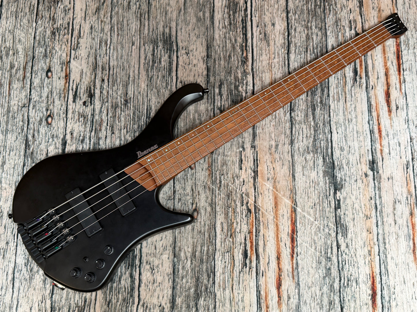 Ibanez EHB1005 MS Headless active 5 string bass & bag