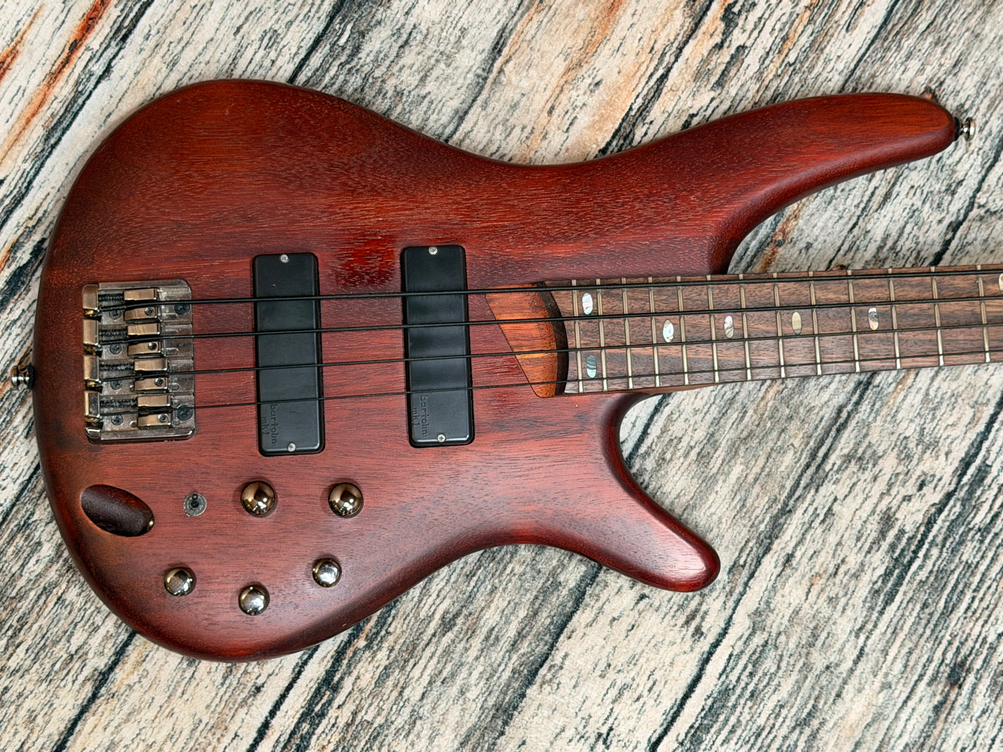 Ibanez SR500 Active 4 string bass - Bartolini