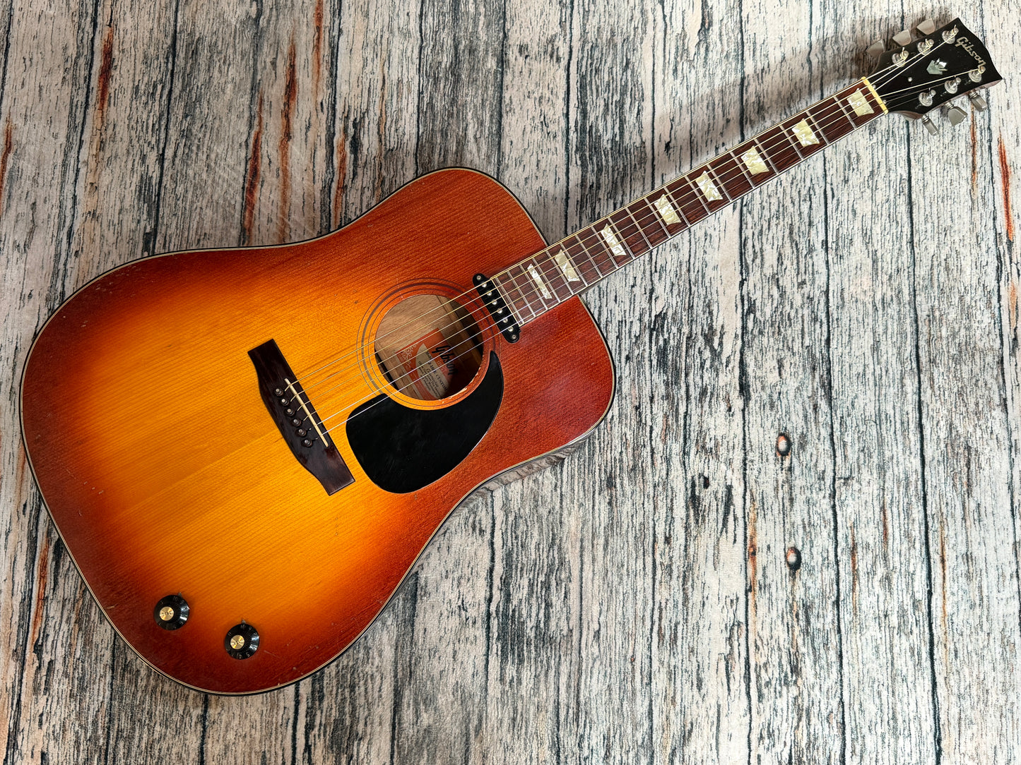 Gibson Original vintage 1973/5 J-160E Custom - "John Lennon"