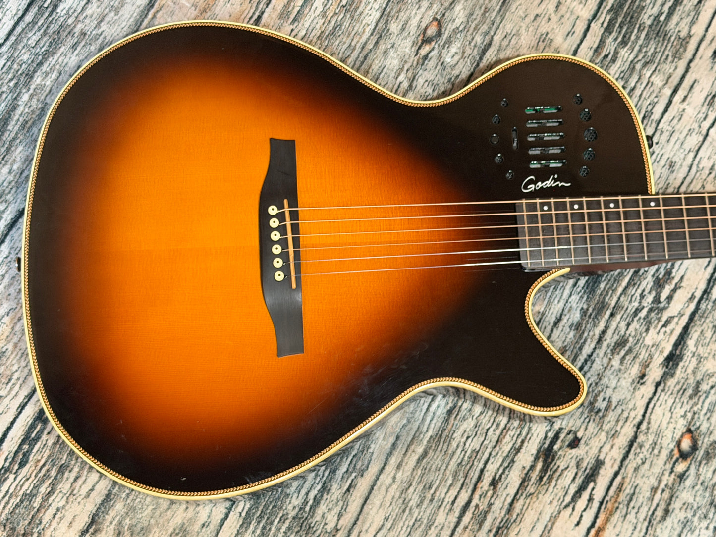Godin Multiac Steel Duet Ambience.