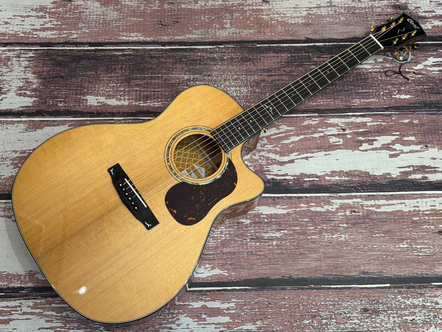 Cort Gold A6 - All solid electro with bag