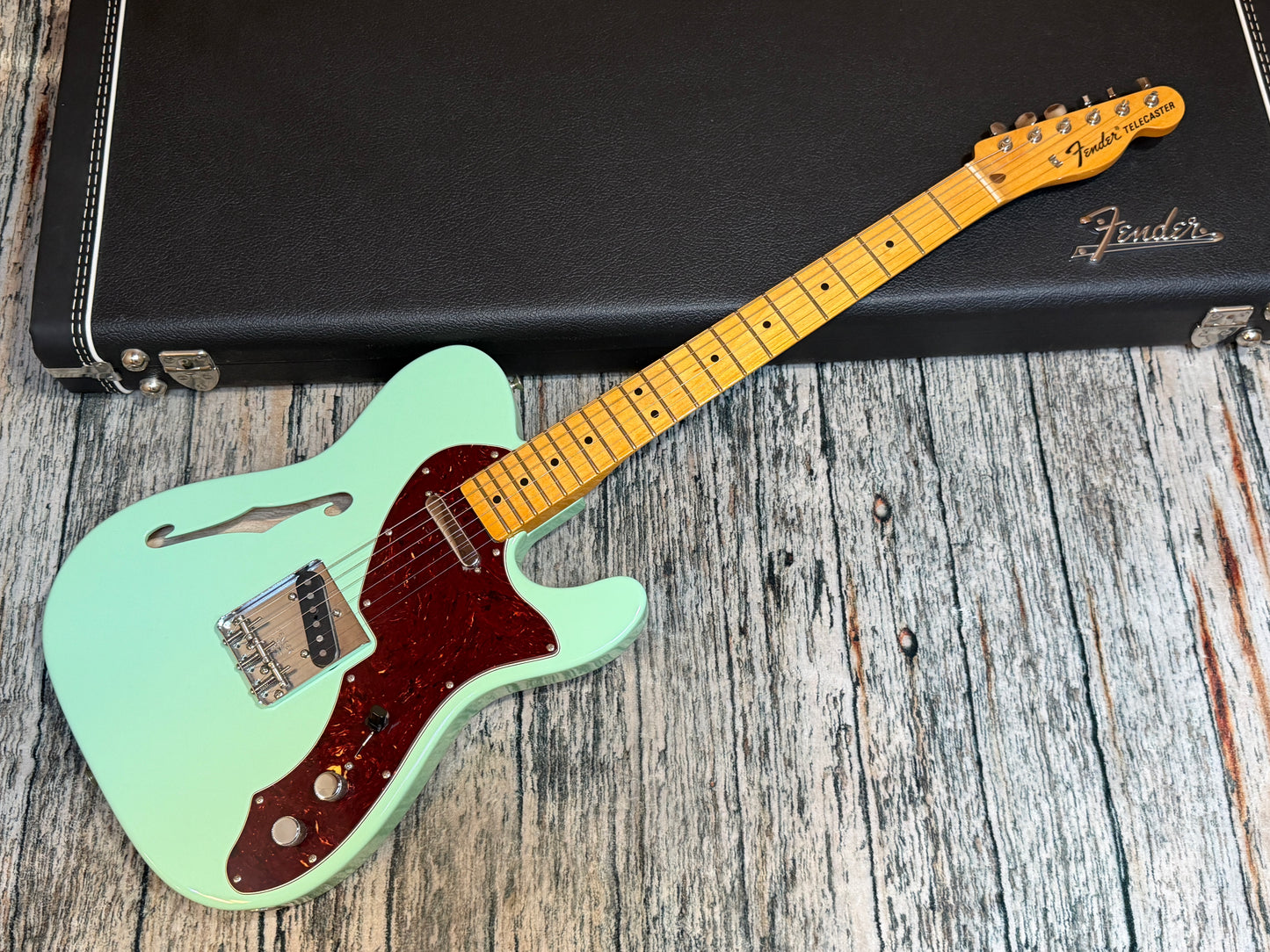 Fender American original 60s Telecaster Thinline - Surf Green - 2019