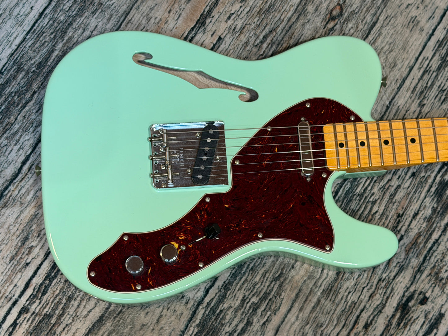 Fender American original 60s Telecaster Thinline - Surf Green - 2019