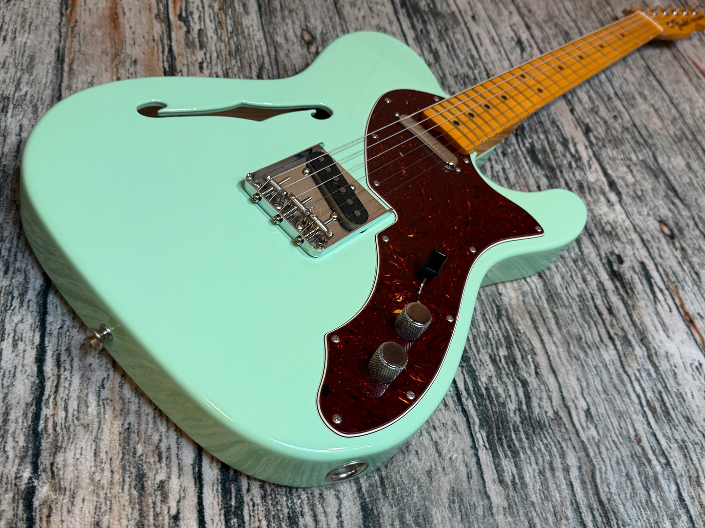 Fender American original 60s Telecaster Thinline - Surf Green - 2019