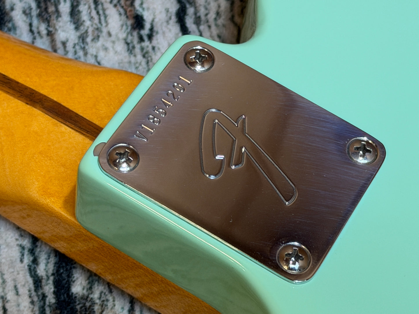 Fender American original 60s Telecaster Thinline - Surf Green - 2019