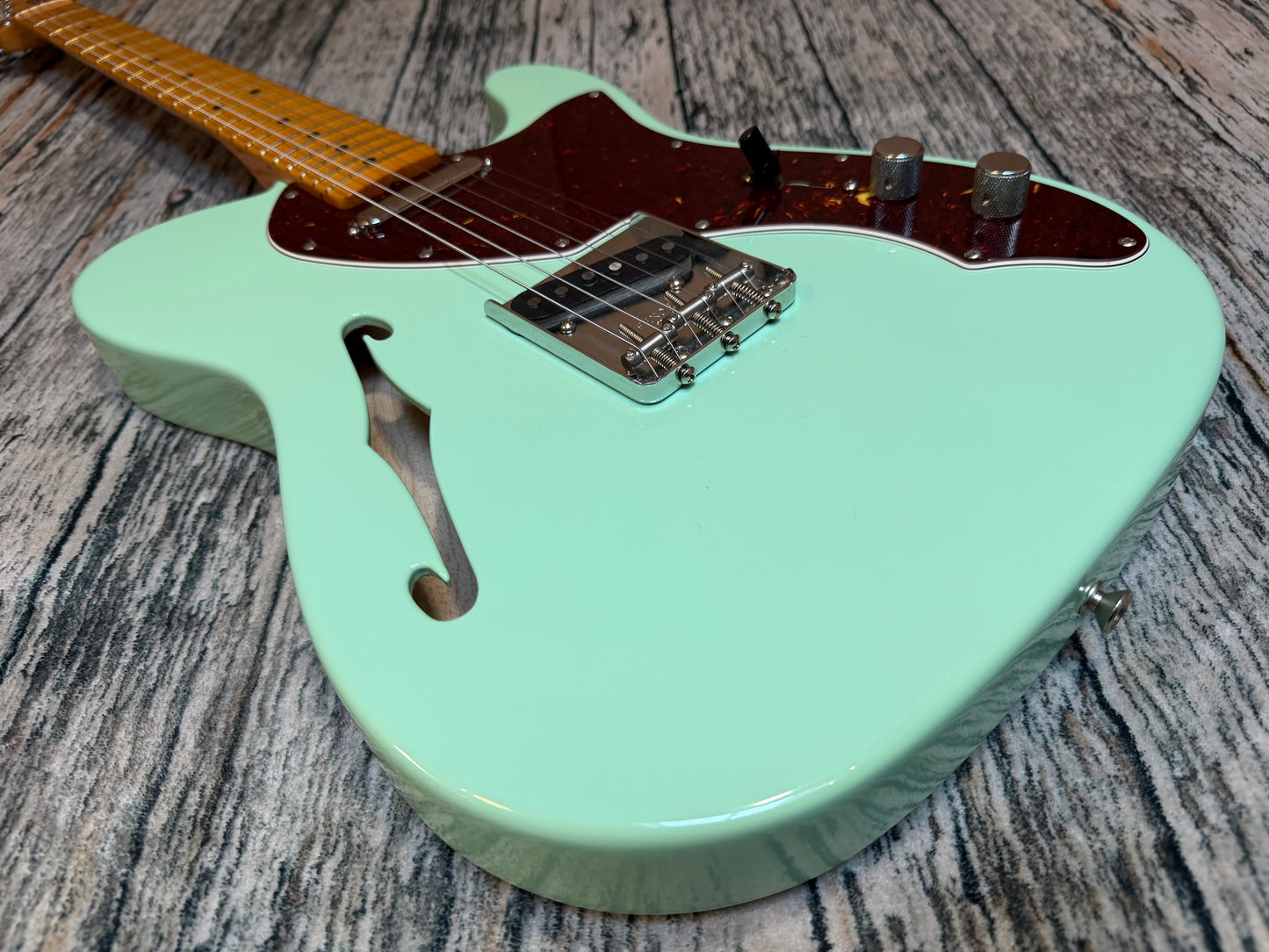 Fender American original 60s Telecaster Thinline - Surf Green - 2019