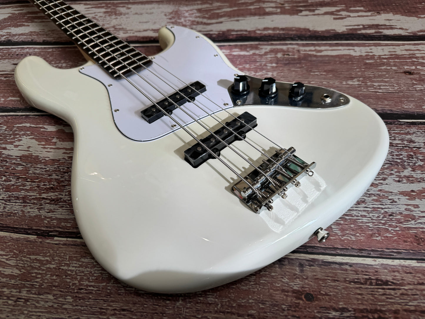 Aria STB JZ Vintage White, rosewood neck