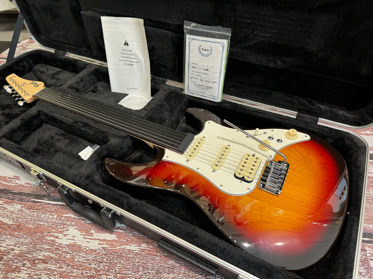 FGN Odyssey Expert FujiGen Japan Vintage Sunburst