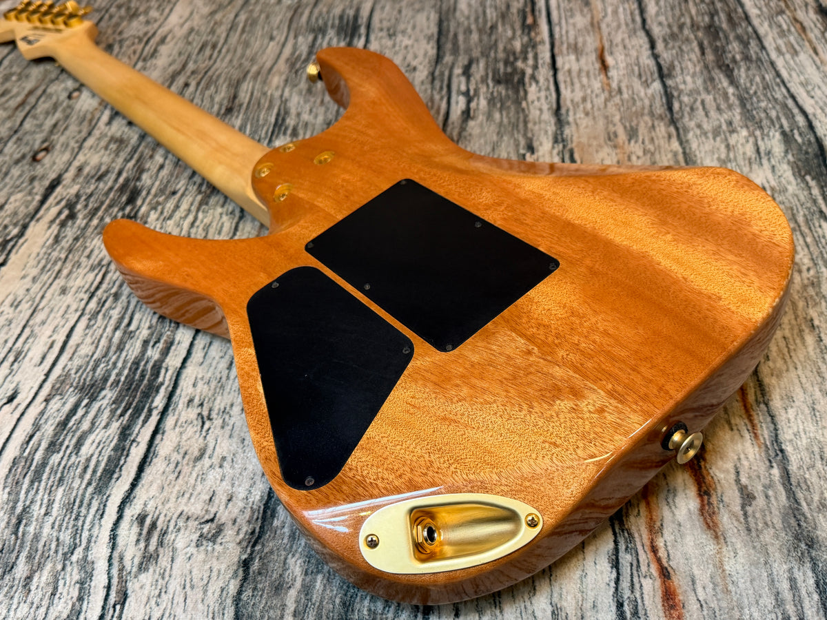 Charvel Pro Mod DK24 HH Floyd Rose - Mahogany with quilt top