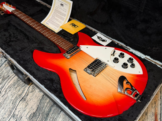 Rickerbacker 330 Fireglo - 2024 with Case