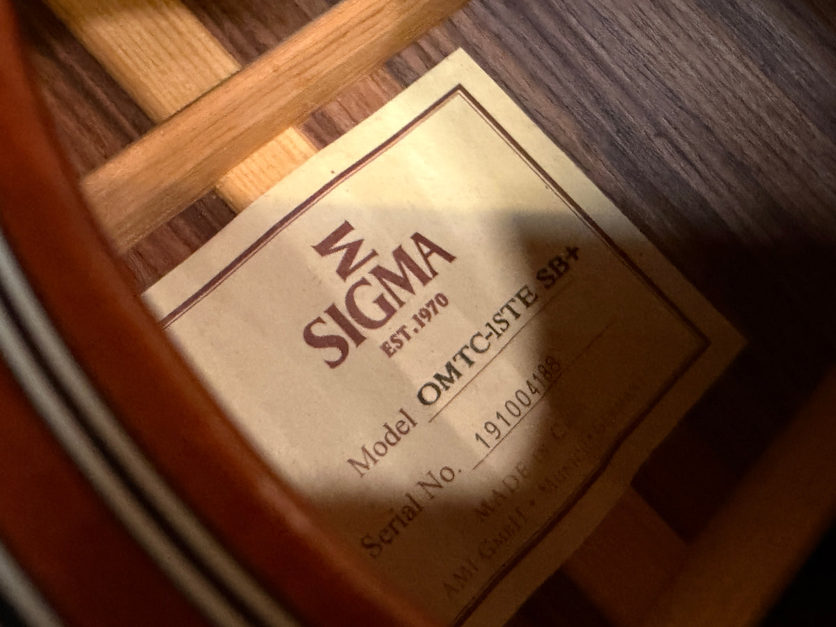 Sigma OMTC-1STE SB+ Electro Acoustic