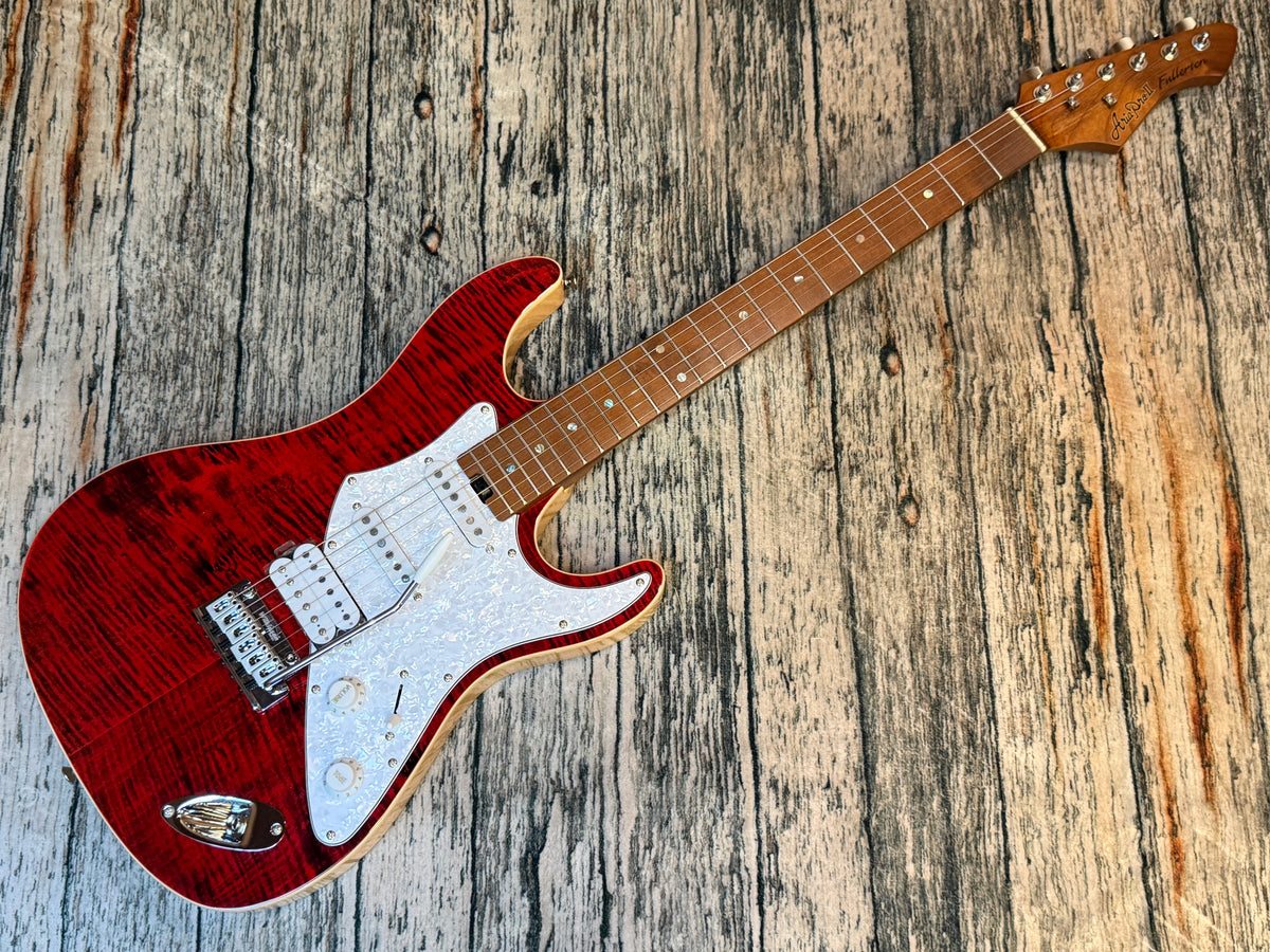 Aria Pro II - 714 MkII Trans red flame - B STOCK