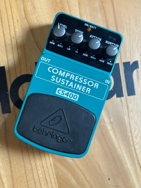USED Behringer Compressor Sustain CS400