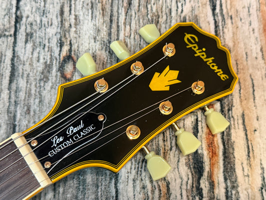 Epiphone Les Paul Custom Classic Pro 2014 special edition, with case