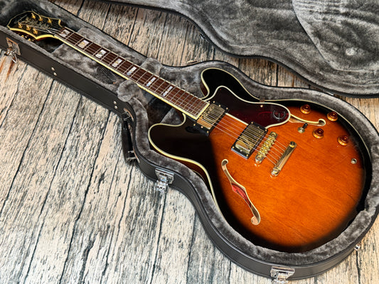 Epiphone Sheraton II 2006 Korean made with Epiphone fitted case.