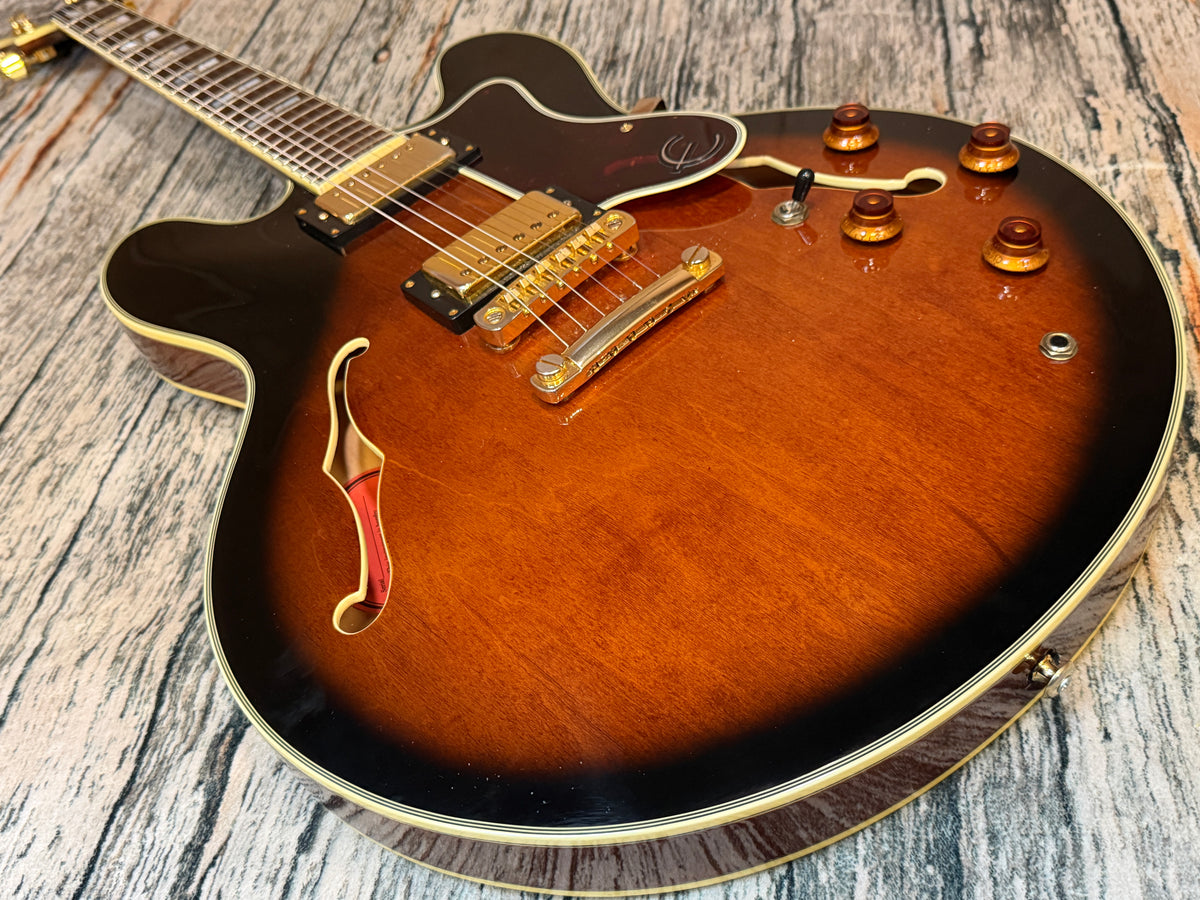 Epiphone Sheraton II 2006 Korean made with Epiphone fitted case.