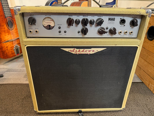 Ashdown MAG250 tweed bass combo COLLECTION ONLY