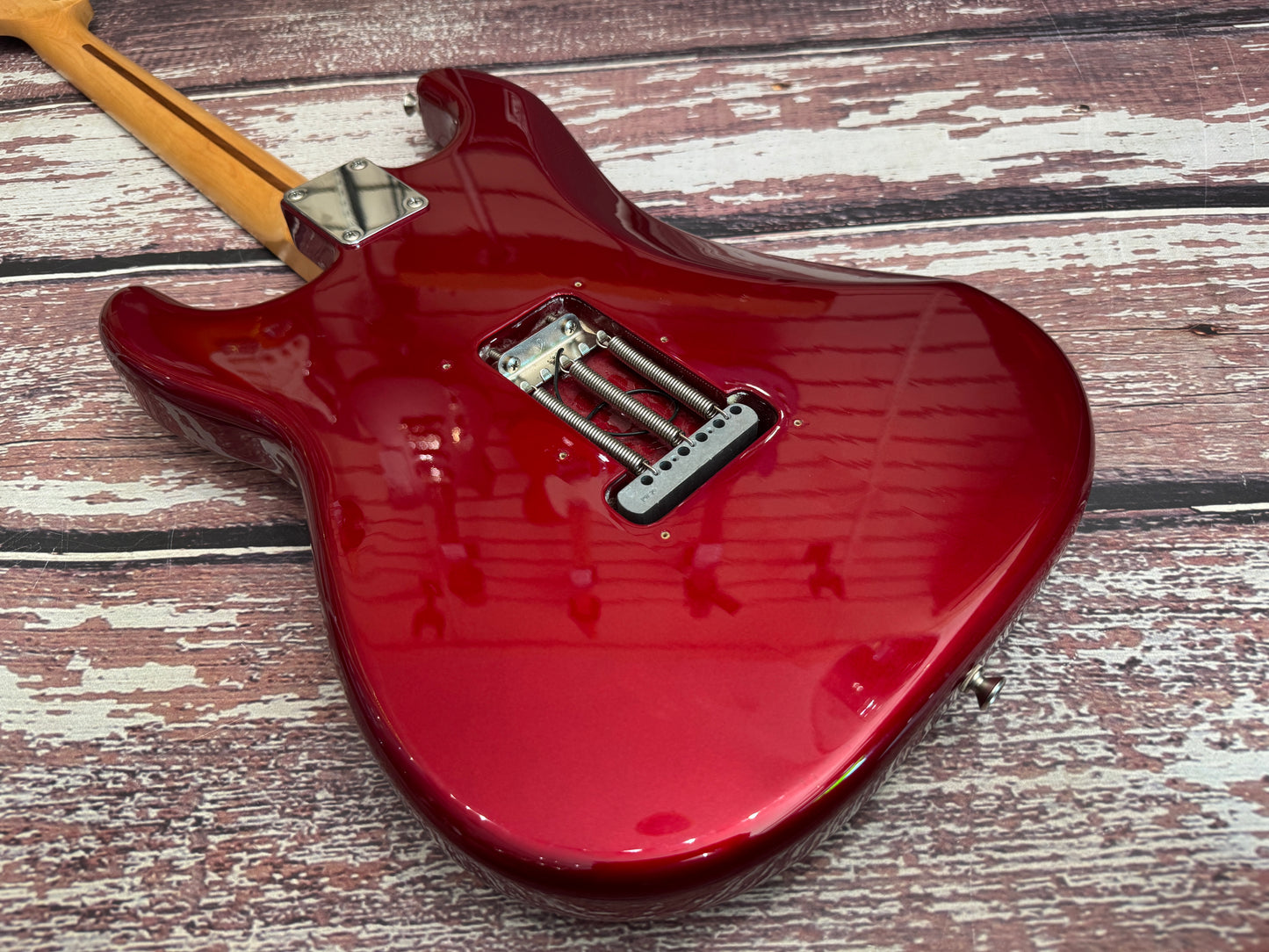 Fender Stratocaster standard - 2015 Mexico Candy Apple Red