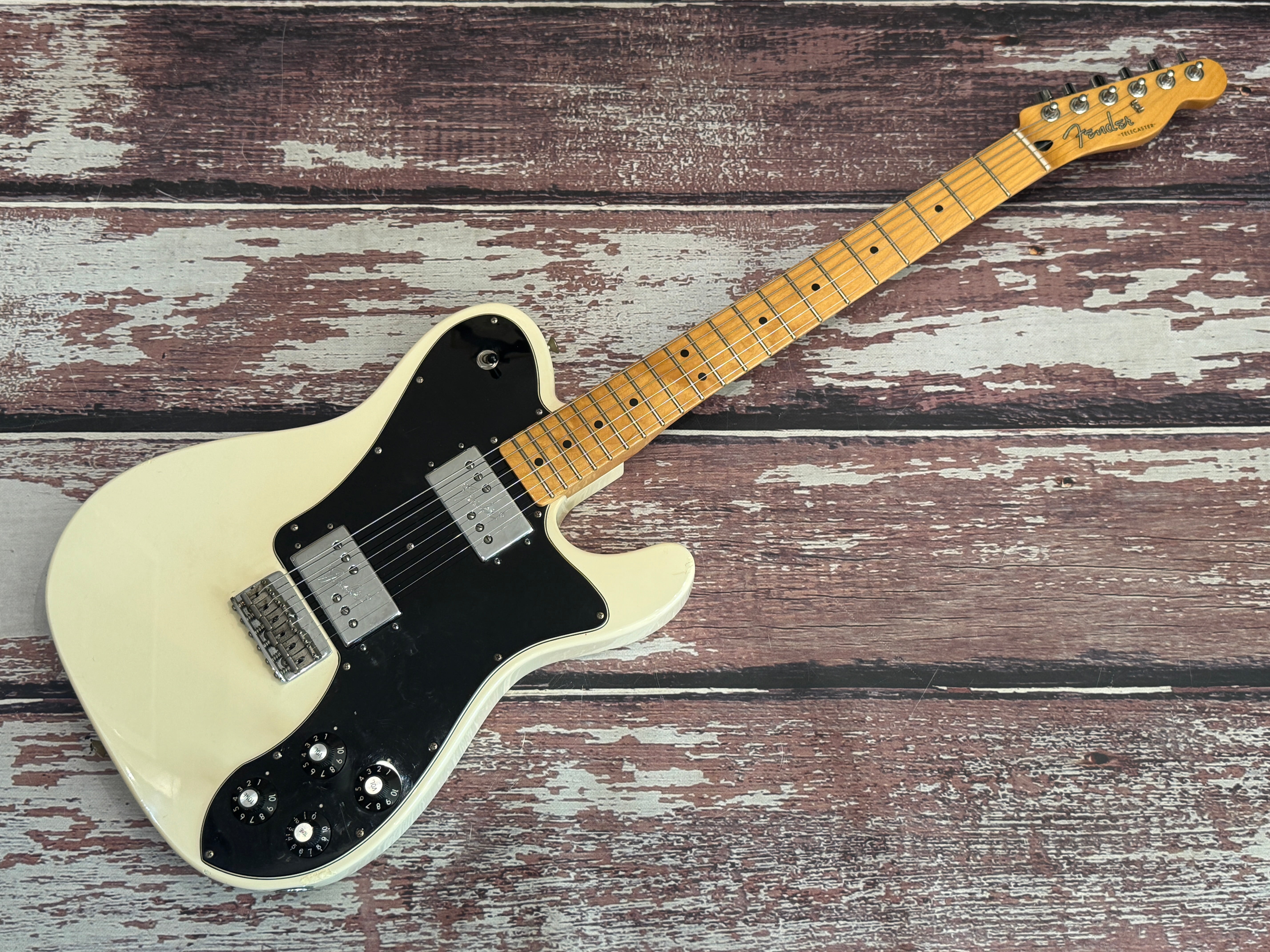 Fender Telecaster Deluxe FSR 2011 Olympic White – Badlands Guitars