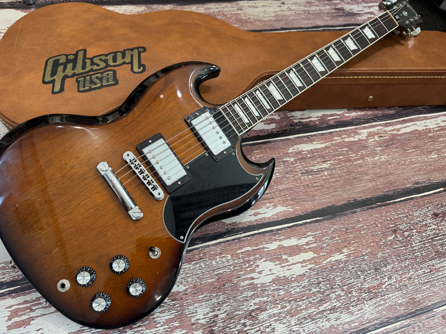 Gibson SG Standard T - Limited edition - Vintage Sunburst & Case