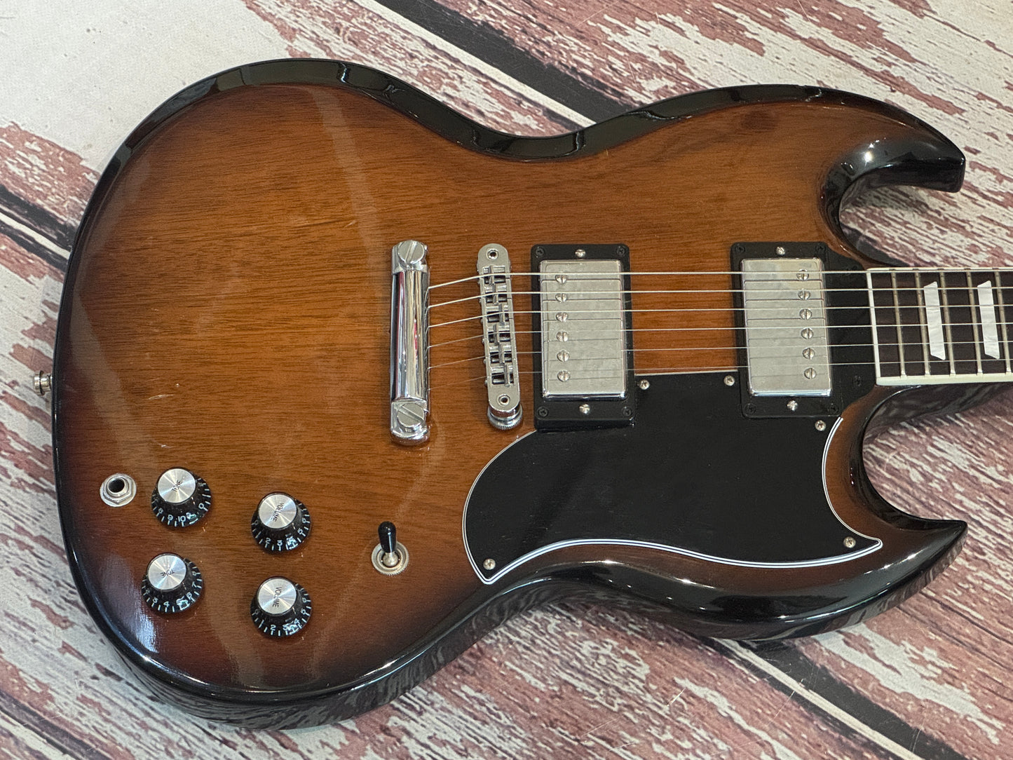 Gibson SG Standard T - Limited edition - Vintage Sunburst & Case