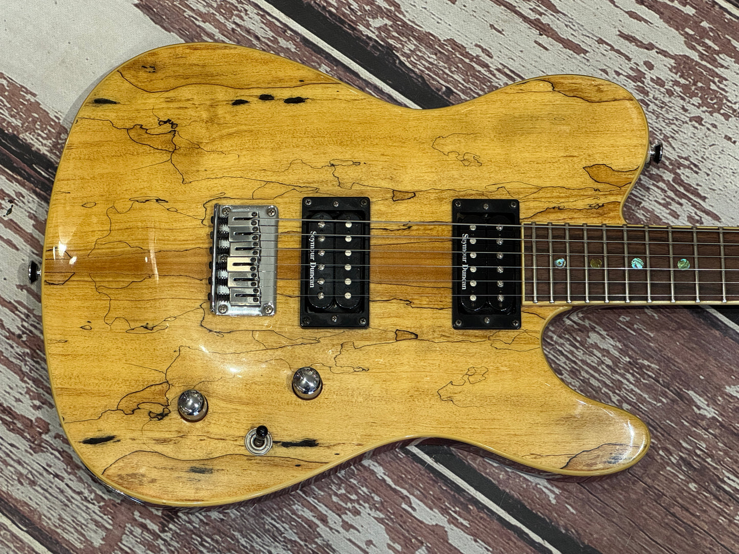 Fender FMT Limited edition Spalted HH 2008 - Korean model