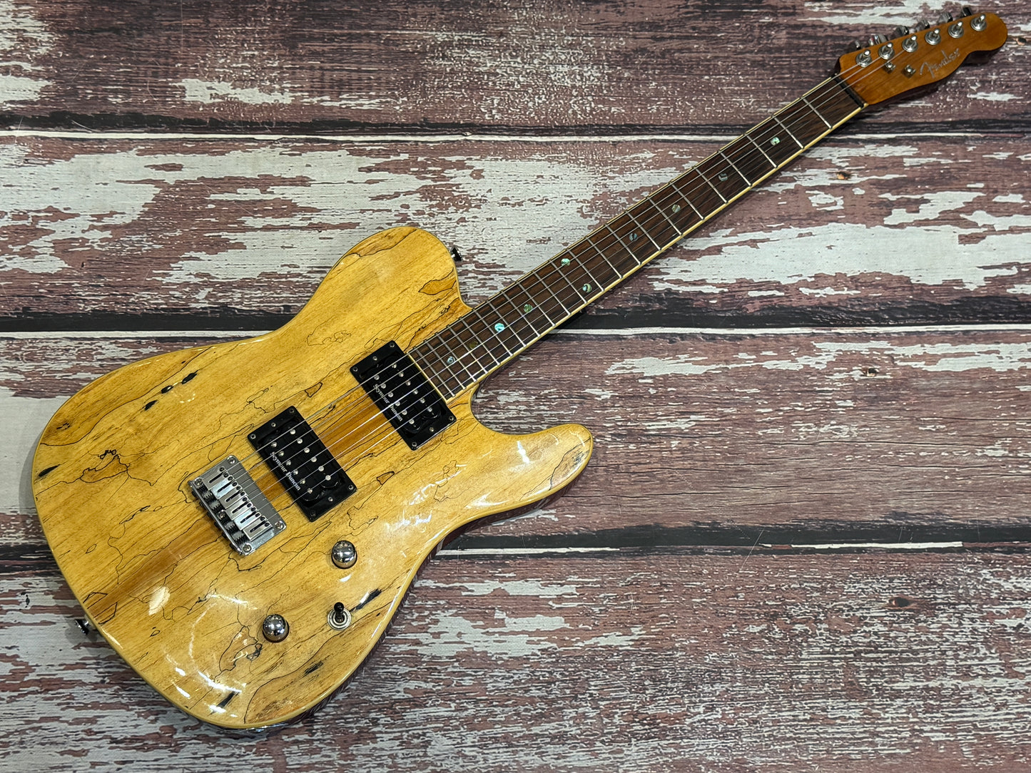 Fender FMT Limited edition Spalted HH 2008 - Korean model