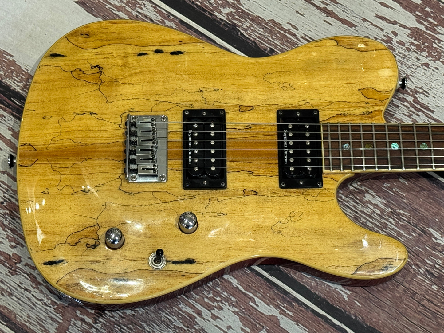 Fender FMT Limited edition Spalted HH 2008 - Korean model