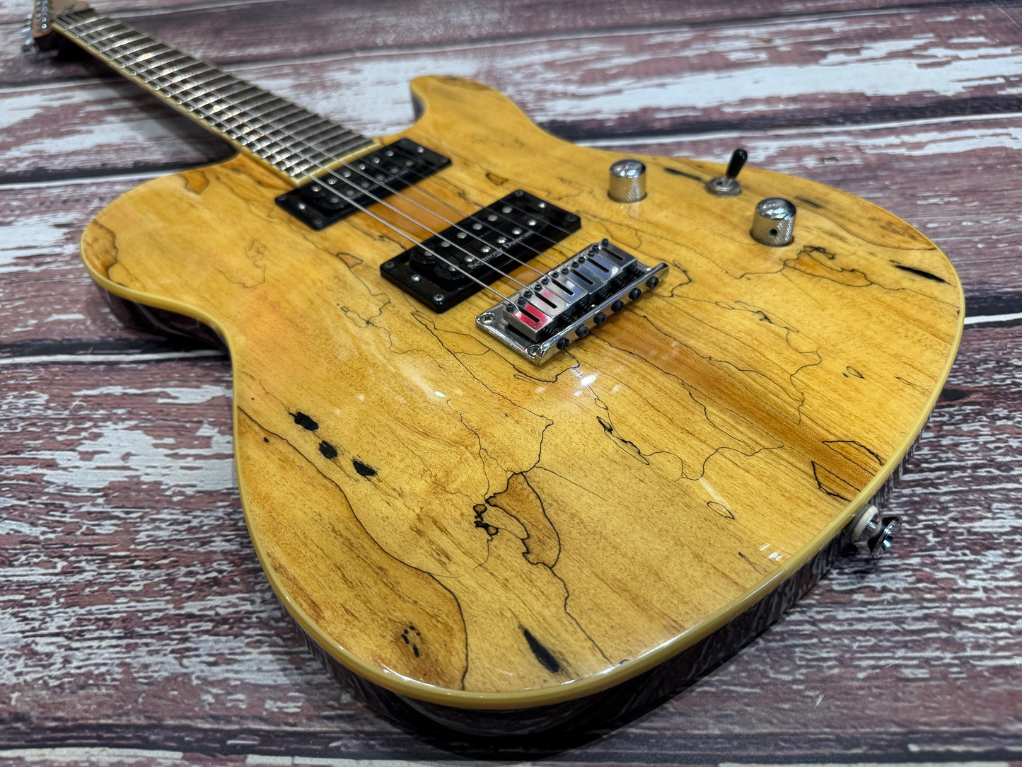 Fender FMT Limited edition Spalted HH 2008 - Korean model