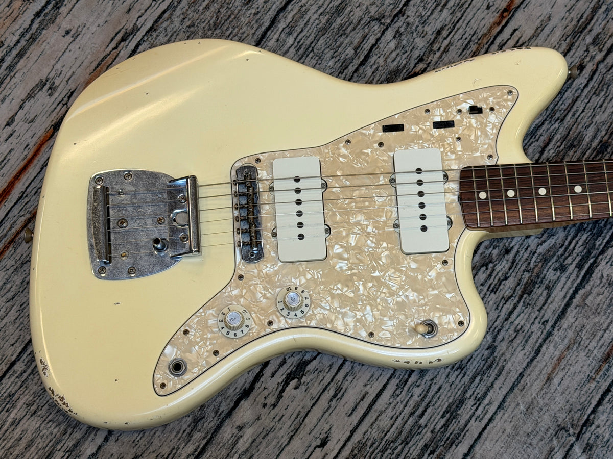 Fender 2015 Roadworn Jazzmaster Olympic White FSR