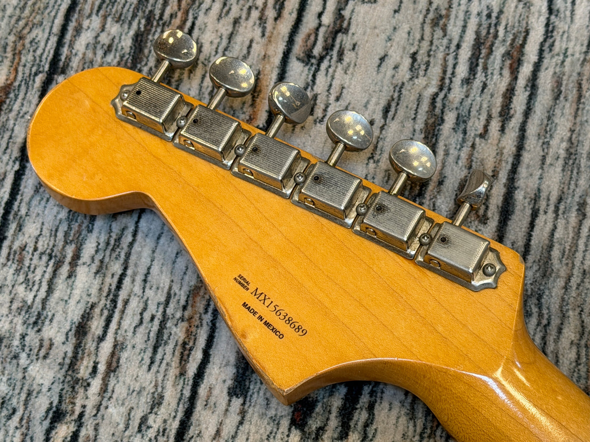 Fender 2015 Roadworn Jazzmaster Olympic White FSR