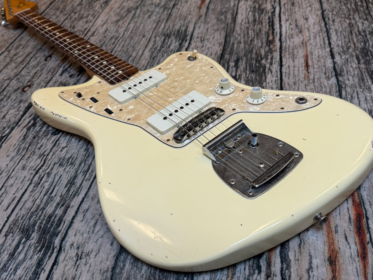 Fender 2015 Roadworn Jazzmaster Olympic White FSR