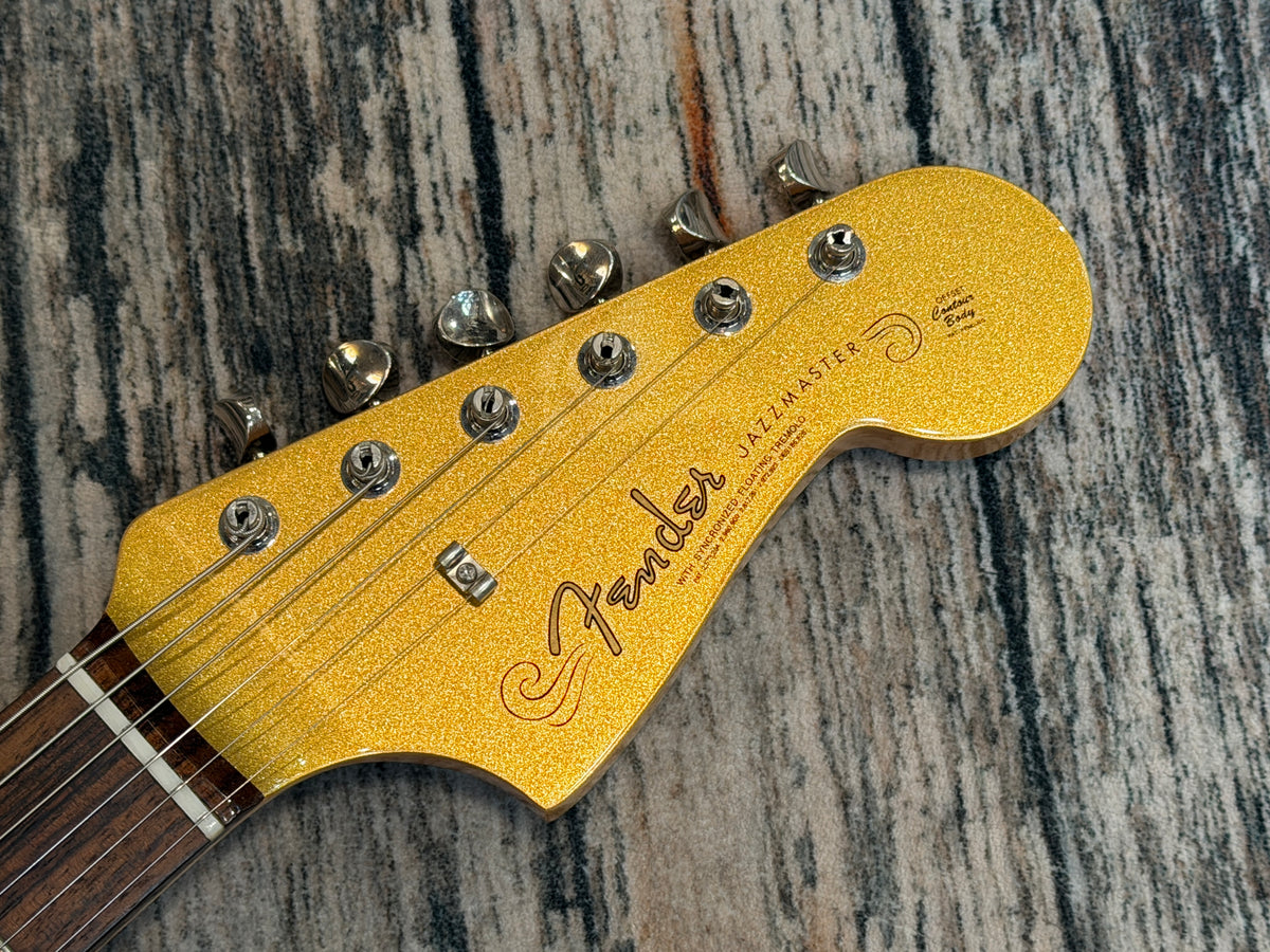 Fender Japan FSR Traditional '60s Jazzmaster - Mystic Aztec Gold with Matching Headstock
