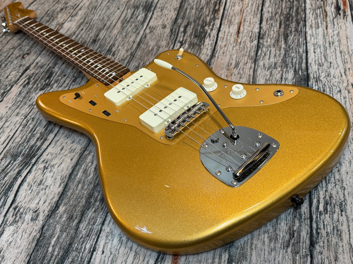 Fender Japan FSR Traditional '60s Jazzmaster - Mystic Aztec Gold with Matching Headstock