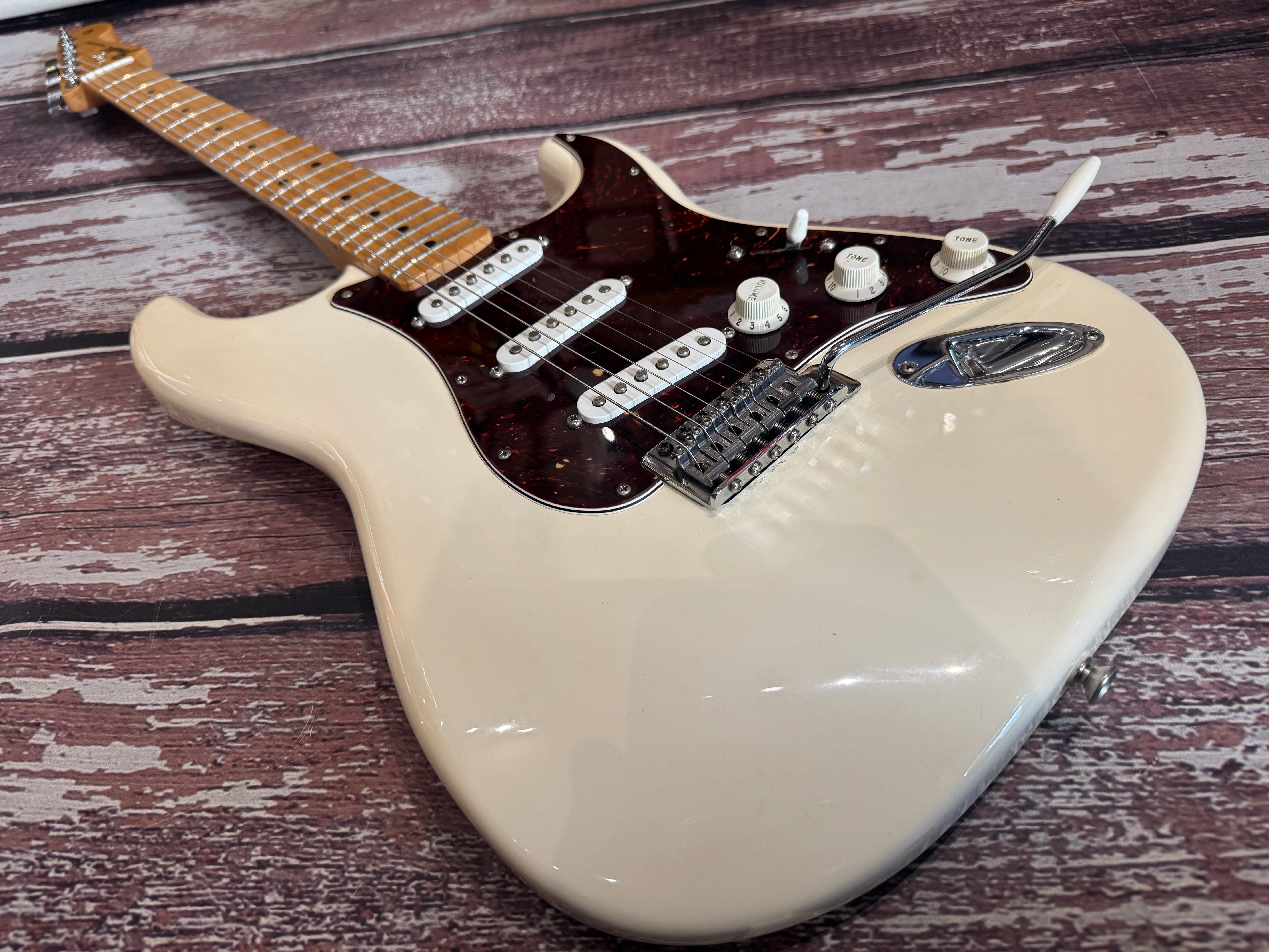 ギター Fender Stratocaster made in Mexico Fender Stratocaster Electric Guitar Black Made In Mexico Used