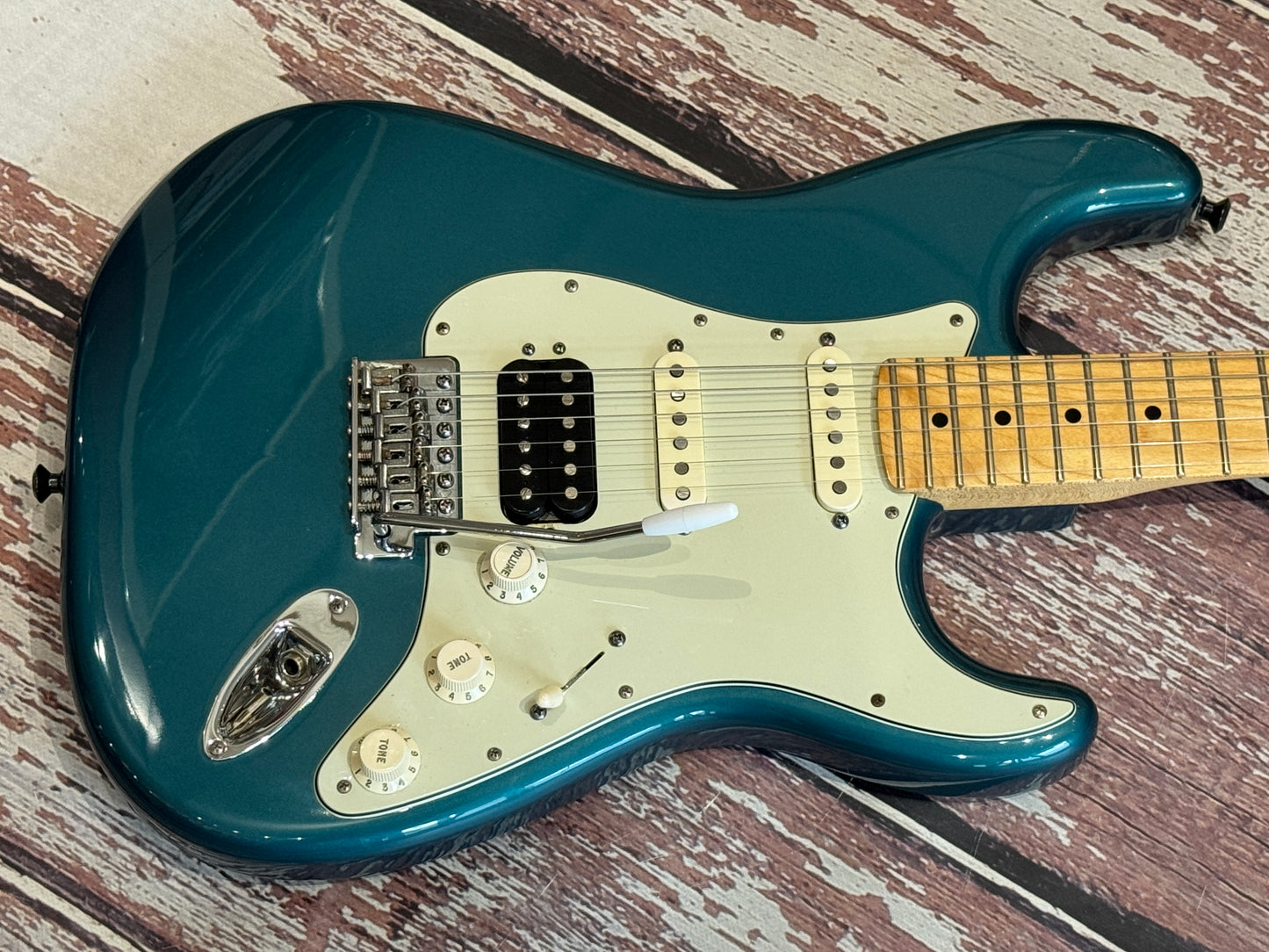 Fender Deluxe series 2013 Lonestar Stratocaster - Ocean Turquoise Mexico