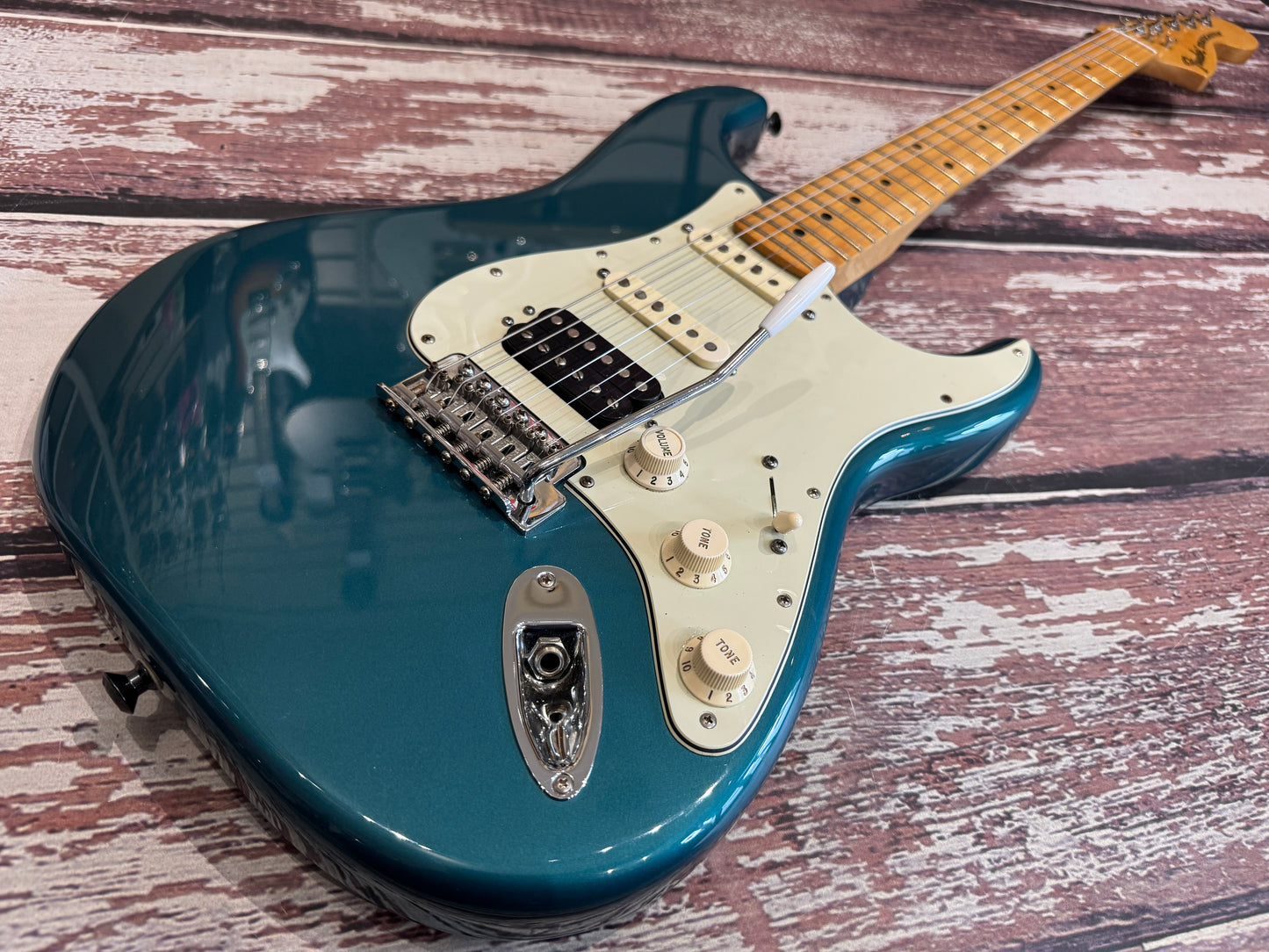 Fender Deluxe series 2013 Lonestar Stratocaster - Ocean Turquoise Mexico